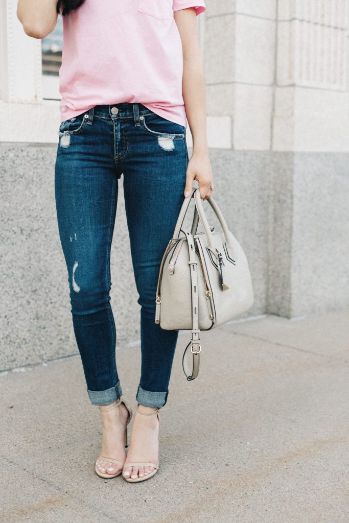 Basics :: T-Shirt + Jeans for Him and Her - Color & Chic