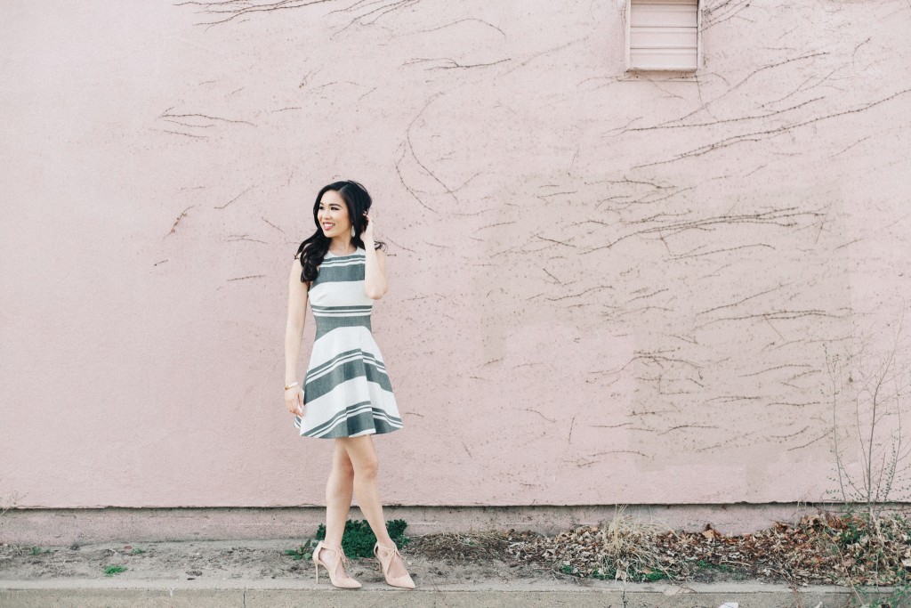 Striped for Spring :: Skater Dress + Weekend Sales - Color & Chic