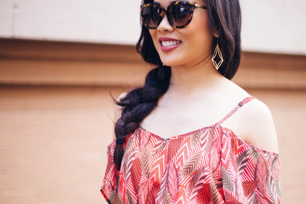 Summer Leaves :: Cold Shoulders + Instagram Lately - Color & Chic
