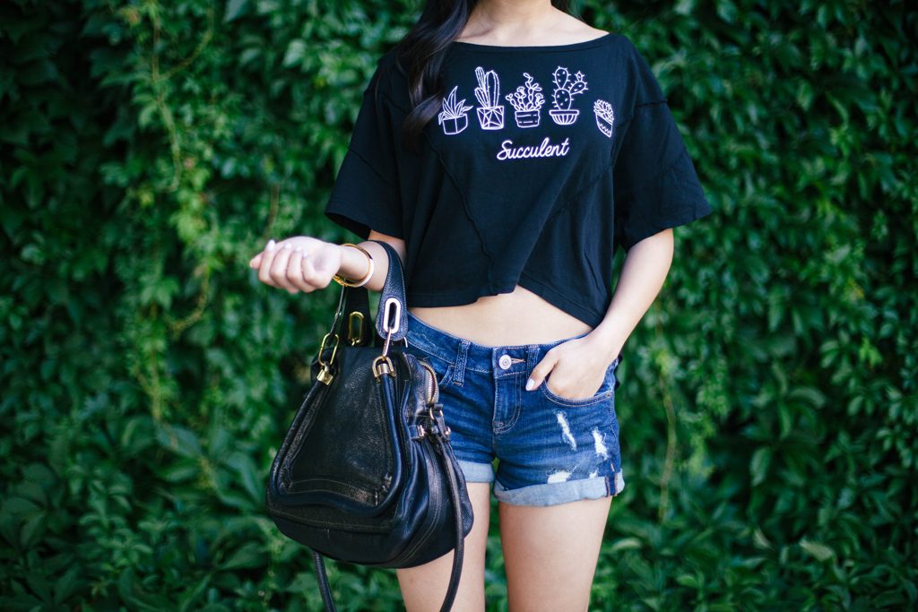 wildfox,thelma,stayin,alive,graphic,crop,cropped,tee,succulent,succulents,denver,eats,linger,eatuary,restaurant,rooftop,travel,guide,target,valentino,rockstud,lookalike,dupe,sandals,studded,rebecca,minkoff,express,distressed,shorts,chloe,satchel,paraty,medium,always,love,rose,colored,glasses,mirrored,kendra,scott,earrings,