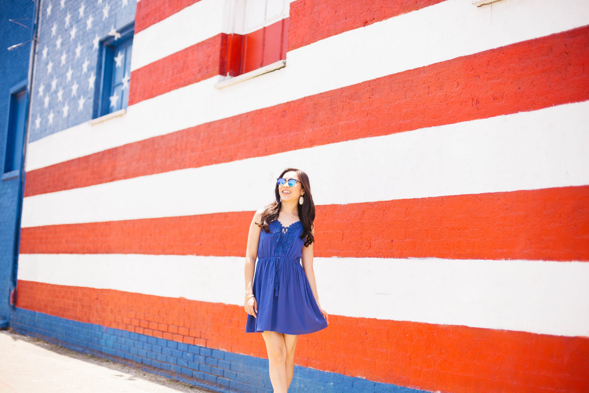 4th Of July Outfit Ideas That Feel Elevated  Striped dress outfit, Stripe  outfits, Stylish dresses