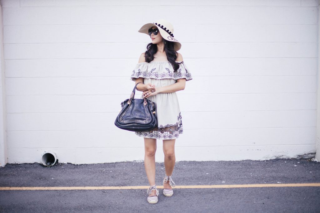 tularosa,cambridge,embroidered,embroidery,eyelet,dress,soludos,espadrilles,chloe,satchel,paraty,karen,walker,number,one,shop,hat,couture,eugenia,kim,hats,hat,floppy,daydreamer,style,virginia,blogger,style,off,the,shoulder,