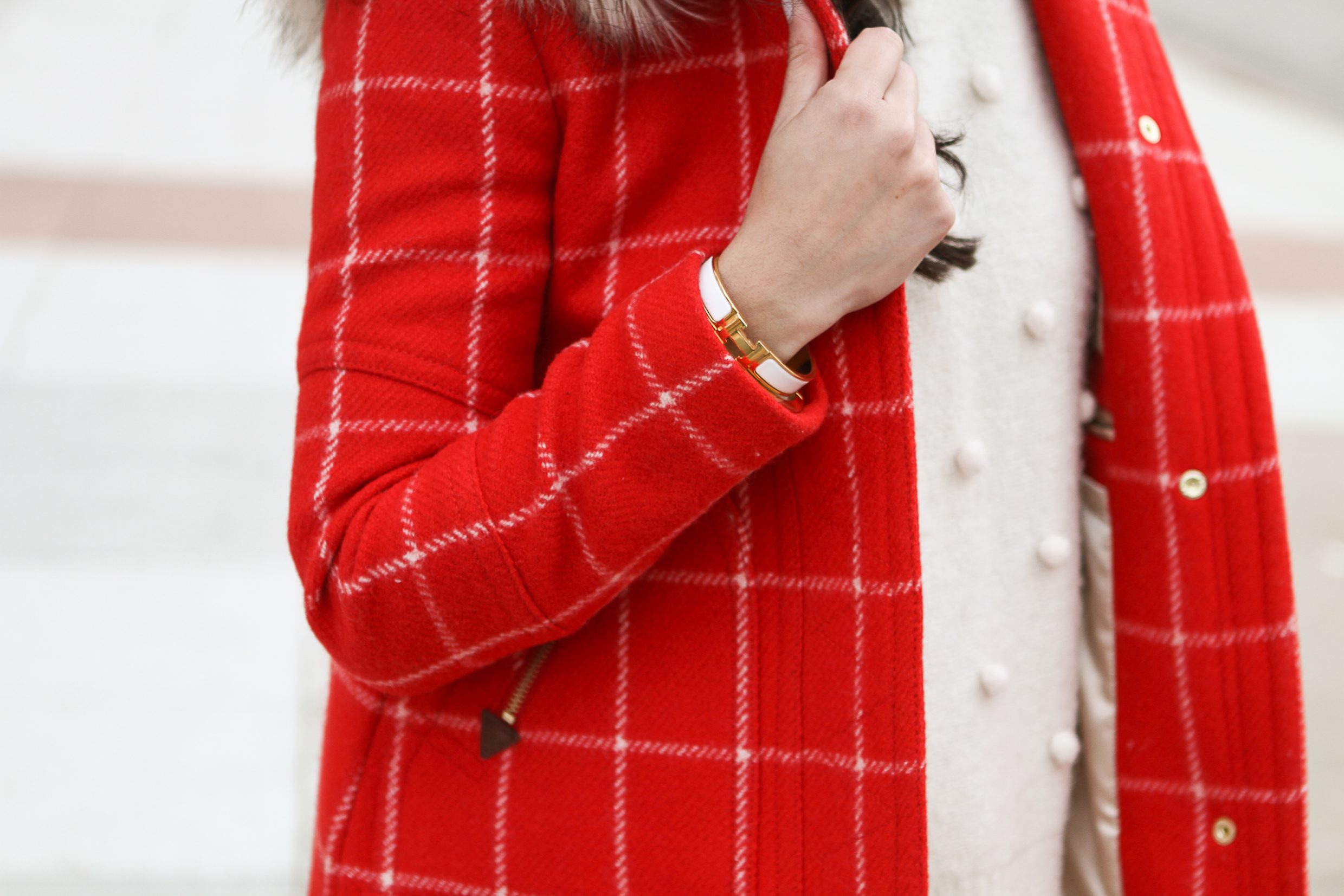 Home for the Holidays :: The Red Parka - Color & Chic