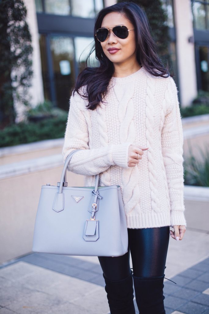 Cozy + Soft :: Casual Cable Sweater for Winter - Color & Chic