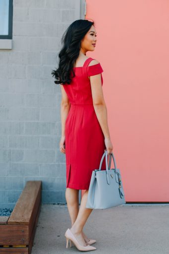 Desk to Dinner :: the Little Red Dress - Color & Chic