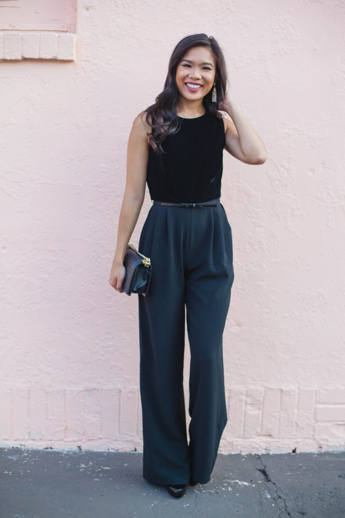 Velvet Stunner :: The Must Have Jumpsuit - Color & Chic