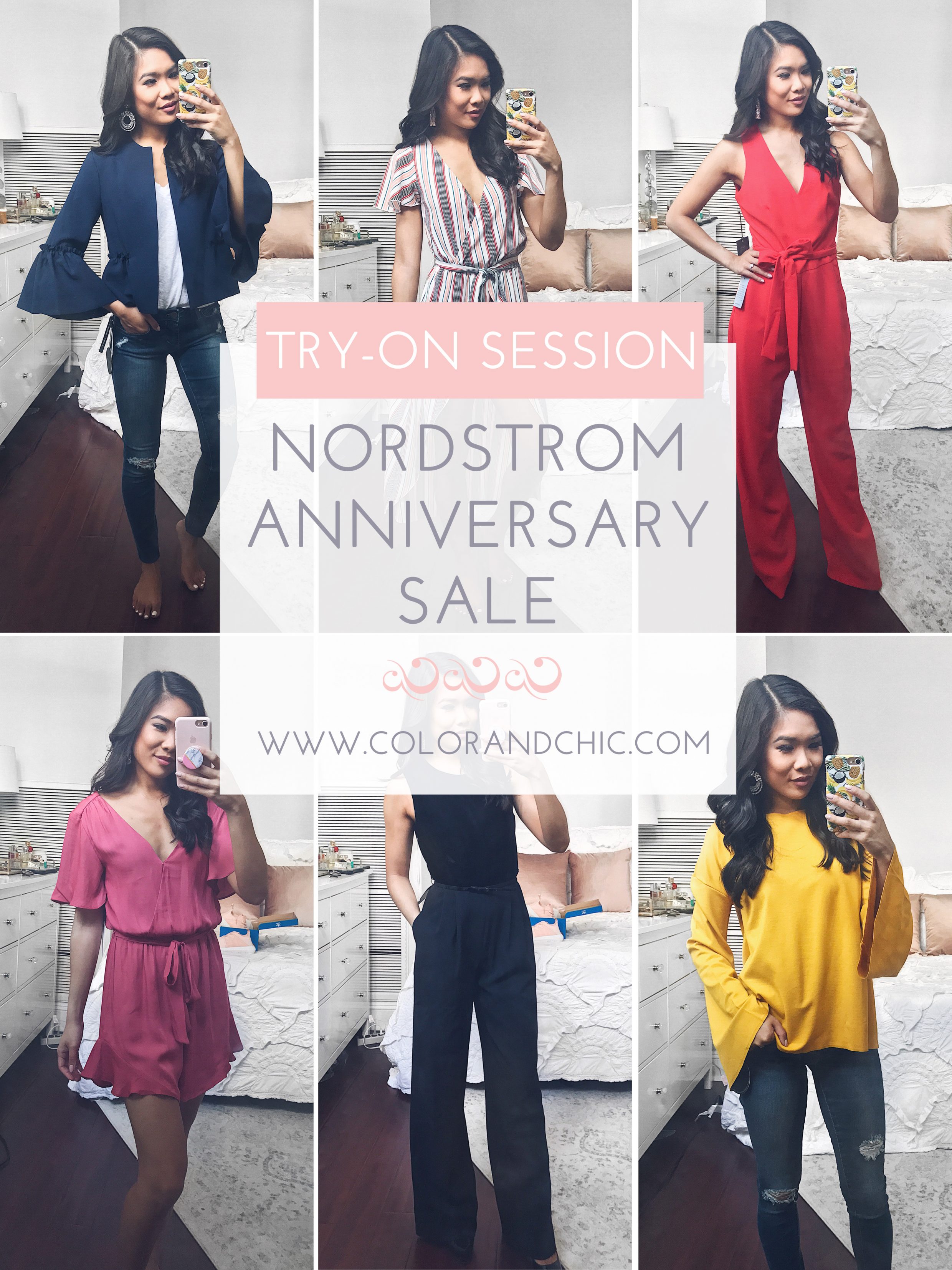 COLOR & CHIC | Nordstrom Anniversary Sale Try-On Session