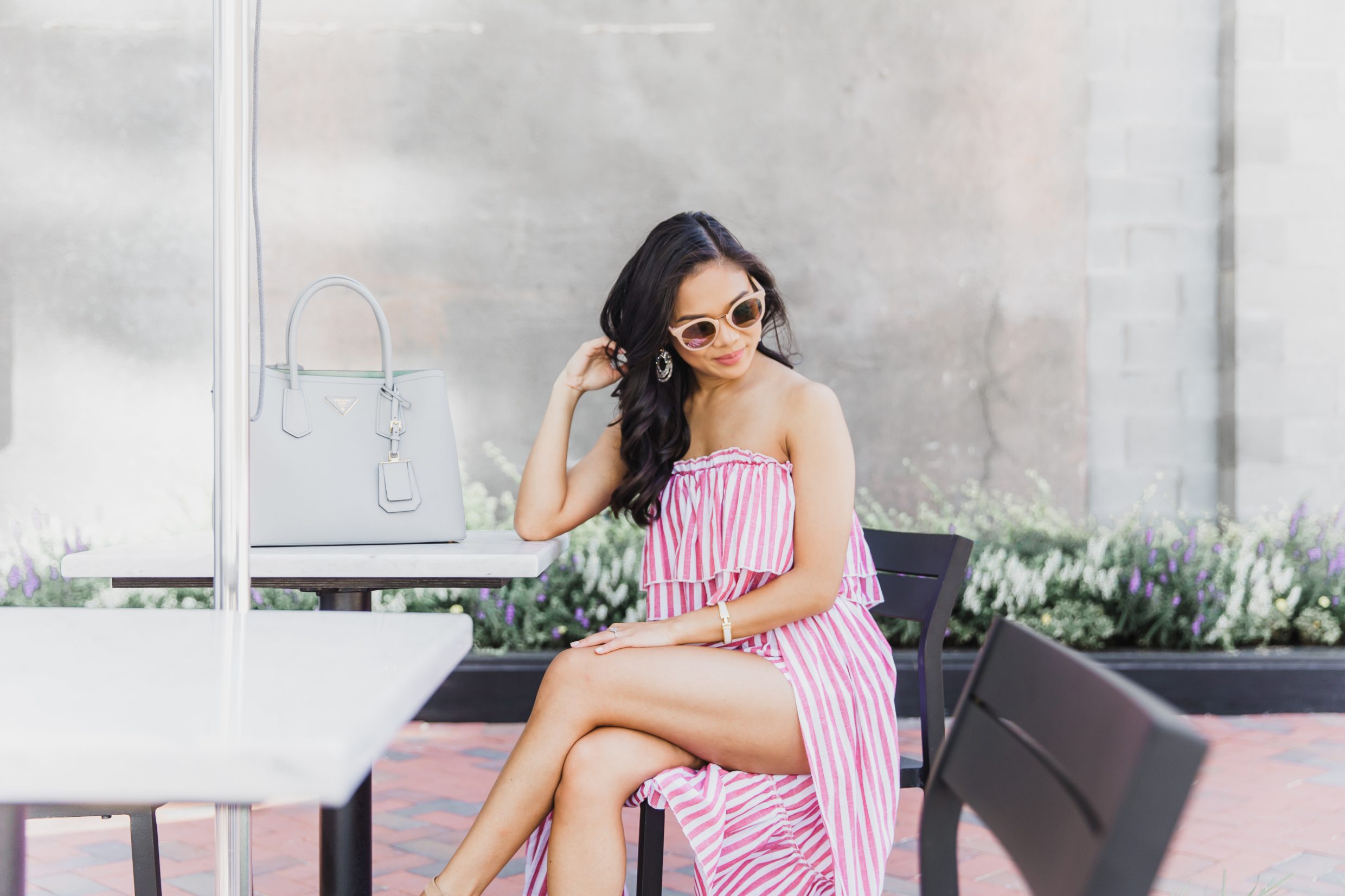 Endless Summer :: Striped Two-Piece Set - Color & Chic