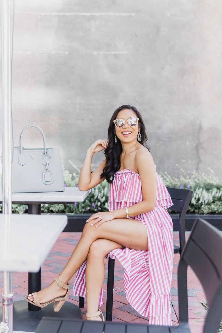 Endless Summer :: Striped Two-Piece Set - Color & Chic