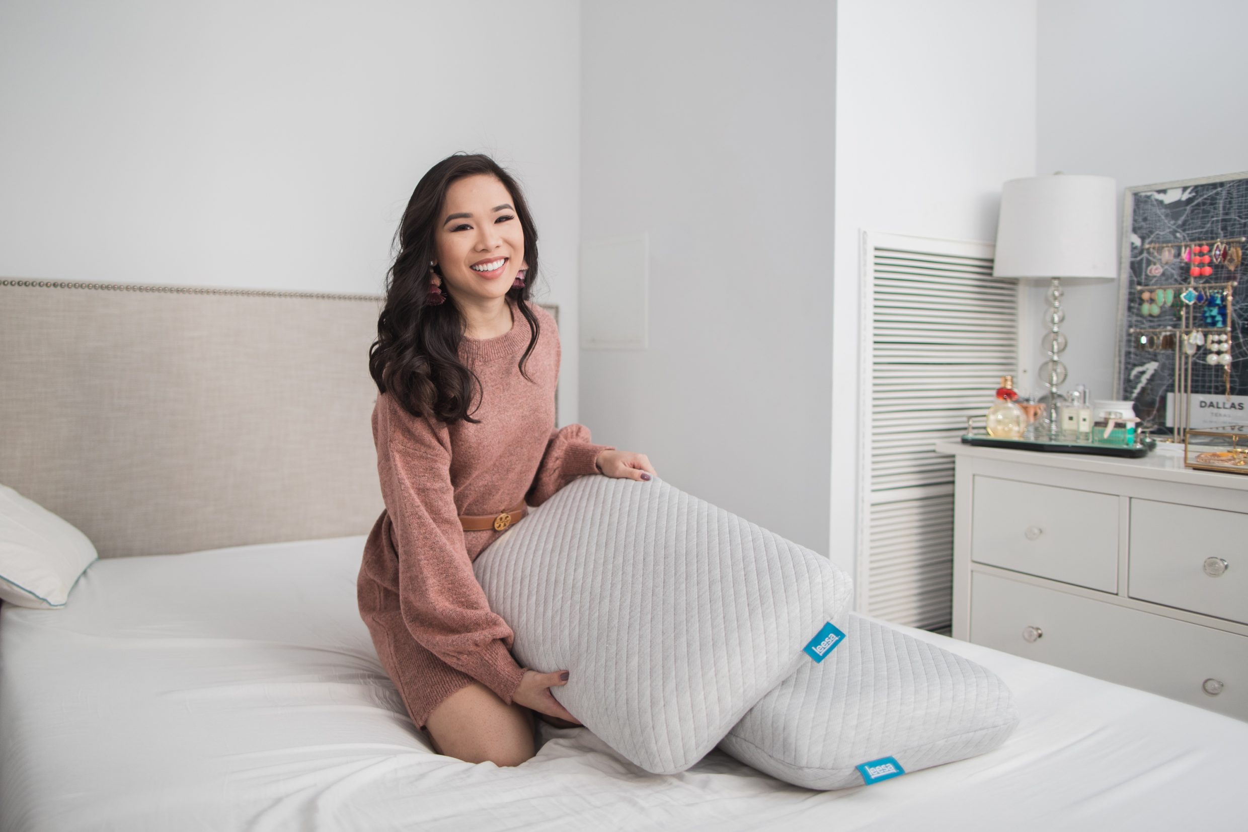 Leesa mattress and pillows