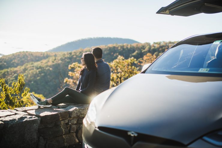 What Happens When You Drive A Tesla Model X into the Virginia Mountains