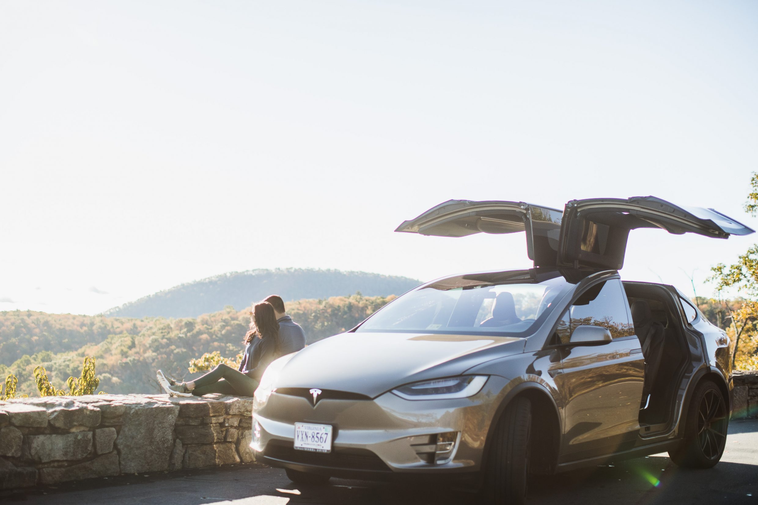 Driving a Tesla Model X into the Virginia Mountains and Shenandoah