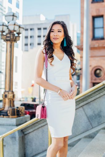 Holiday Style with Lulus :: Green Velvet Midi Dress & More - Color & Chic