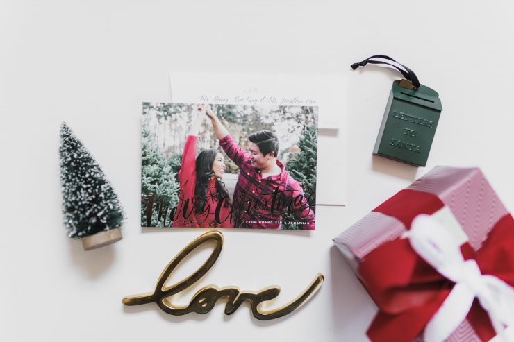 Our Personalized Christmas Cards for 2017 with minted - Color &amp; Chic