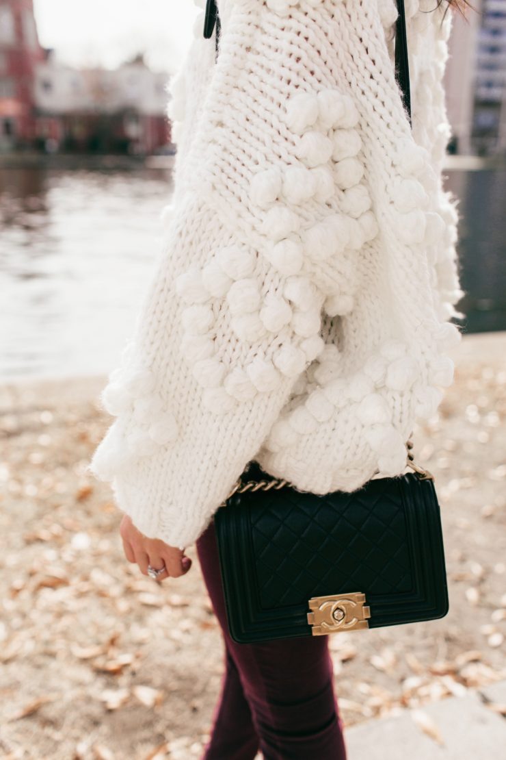 Love Me Lace Knit Sweater main image 0