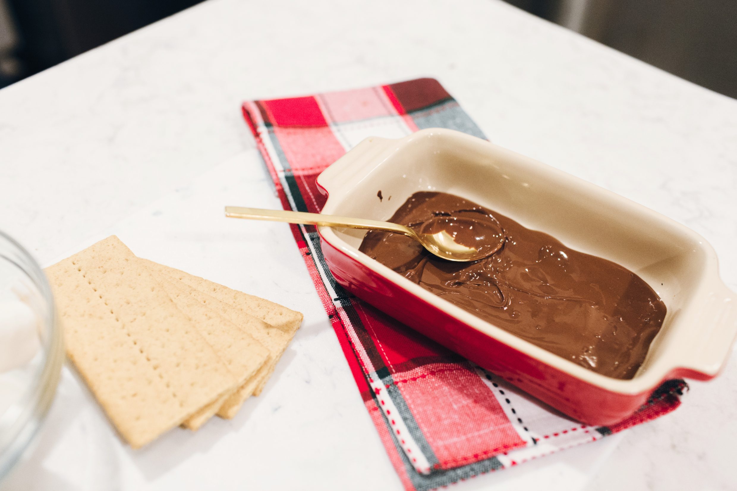 Baked Dipping S'mores recipe (Five Minutes)