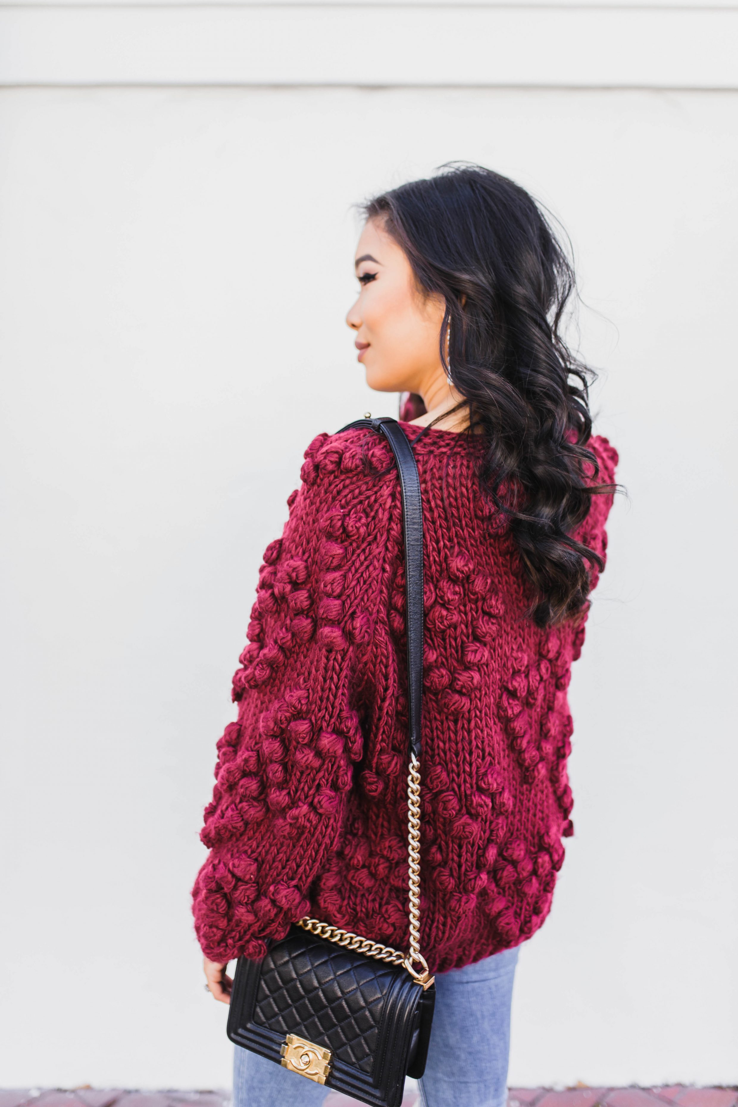 Hearts of Pom :: Knit Your Love Cardigan - Color & Chic