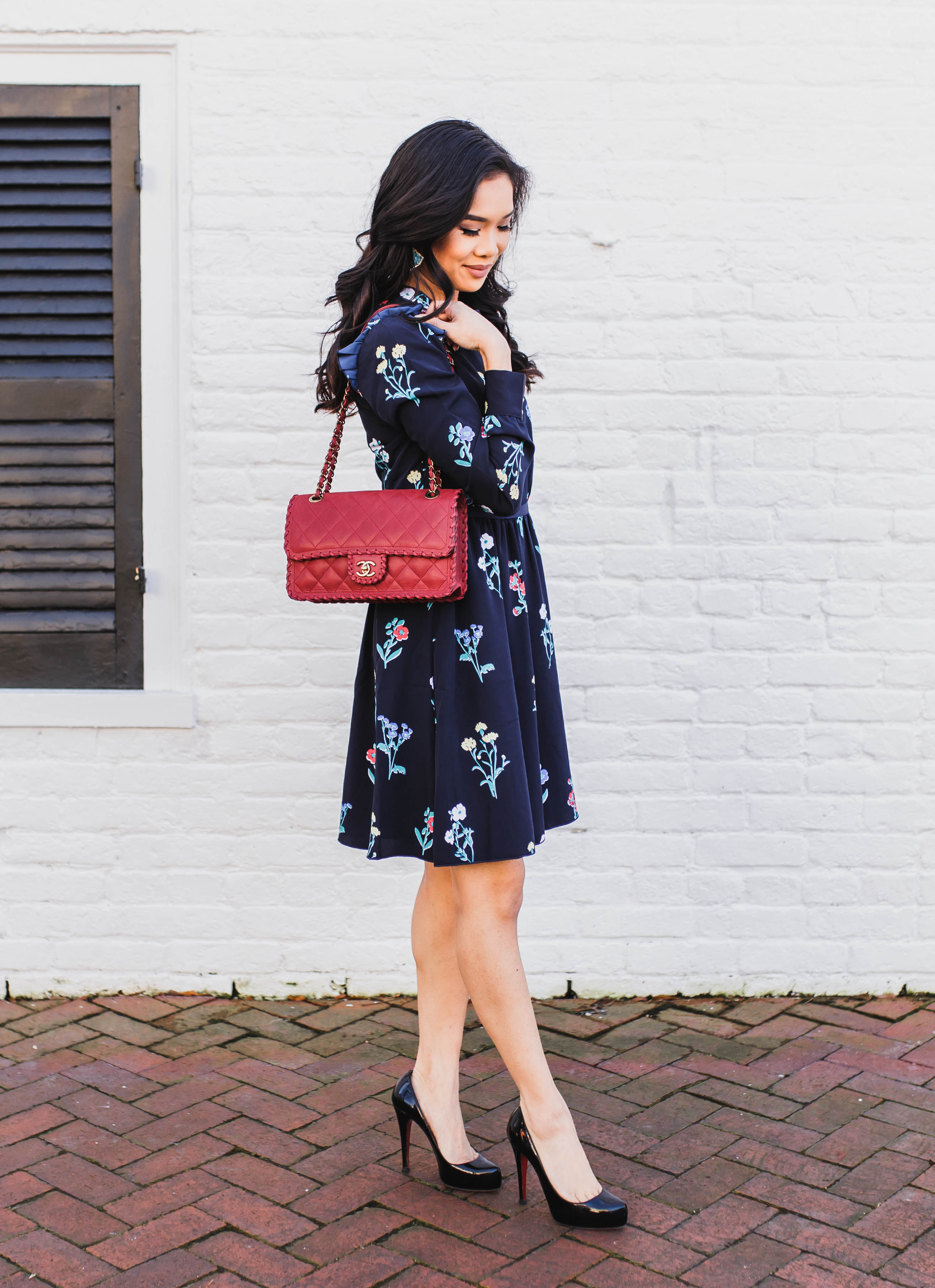 Friday Feels :: Tisdale Floral Dress for Early Spring - Color & Chic