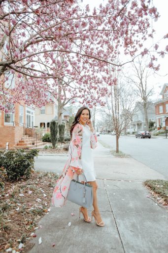 Dressing with Ambition :: White Ruffle Sleeve Dress - Color & Chic