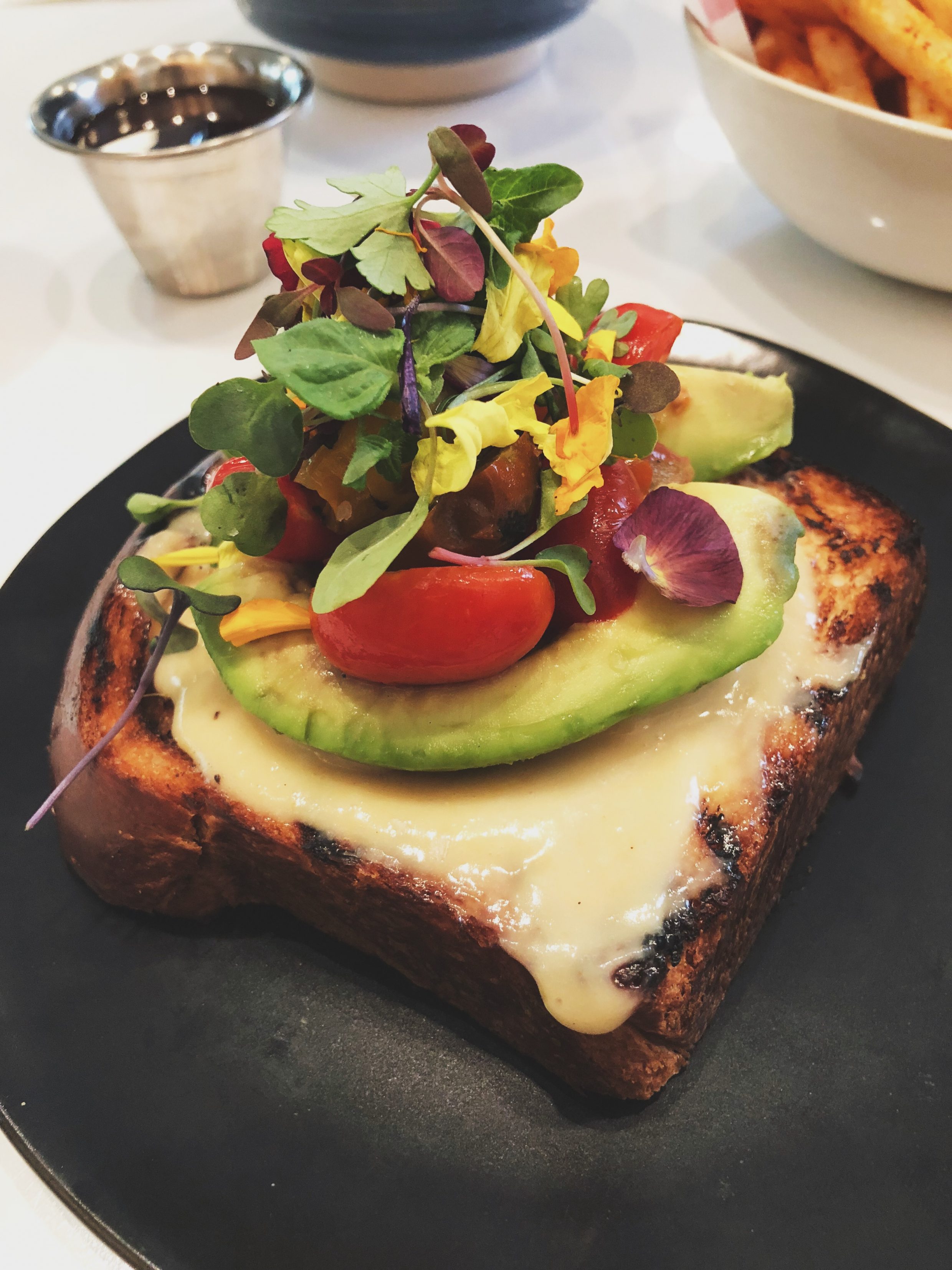 Miso Avocado Toast at Sunday at the Museum in San Francisco