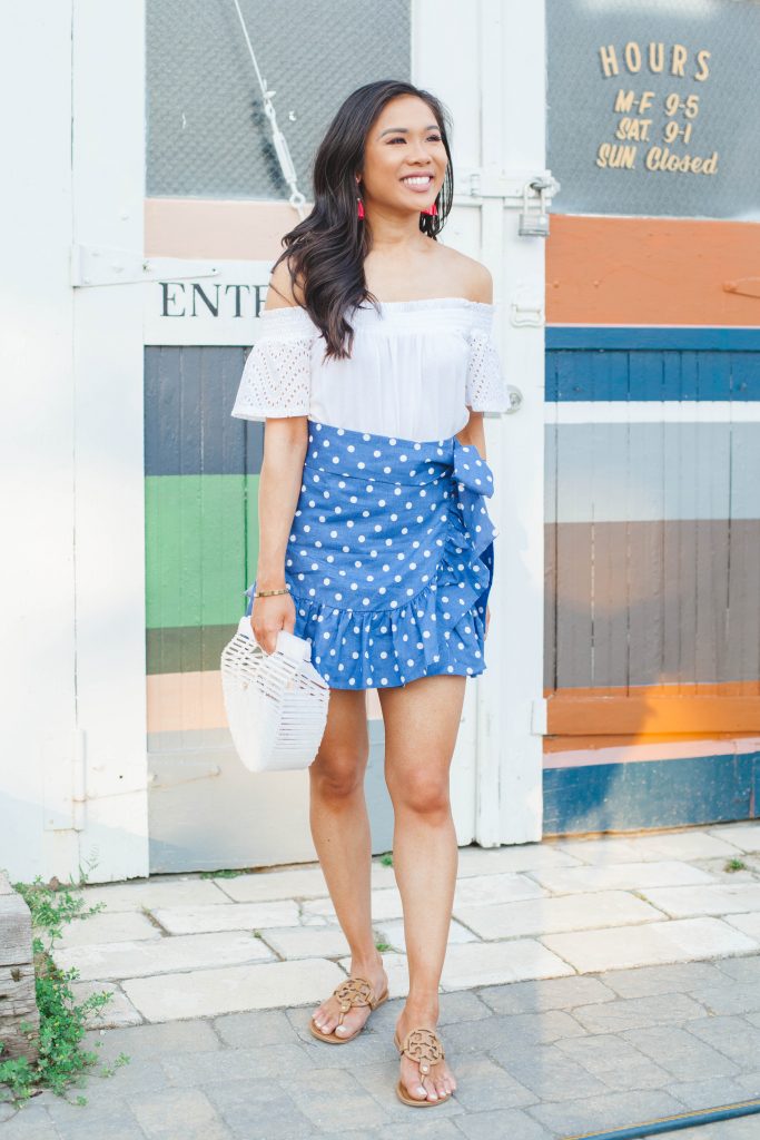 Fourth of July Outfit Idea :: Red, White & Blue - Color & Chic