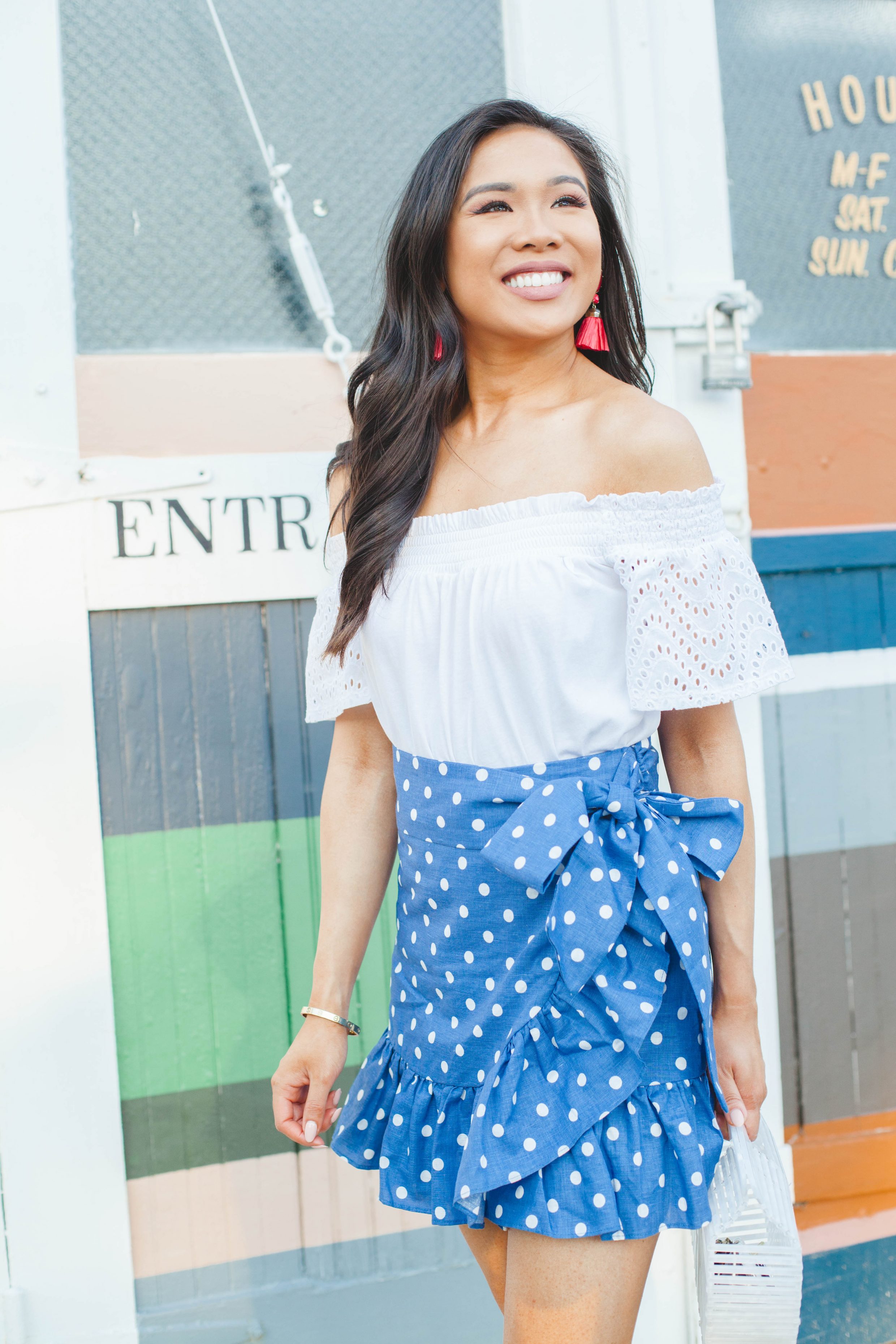 Fourth of July Outfit Idea :: Red, White & Blue - Color & Chic