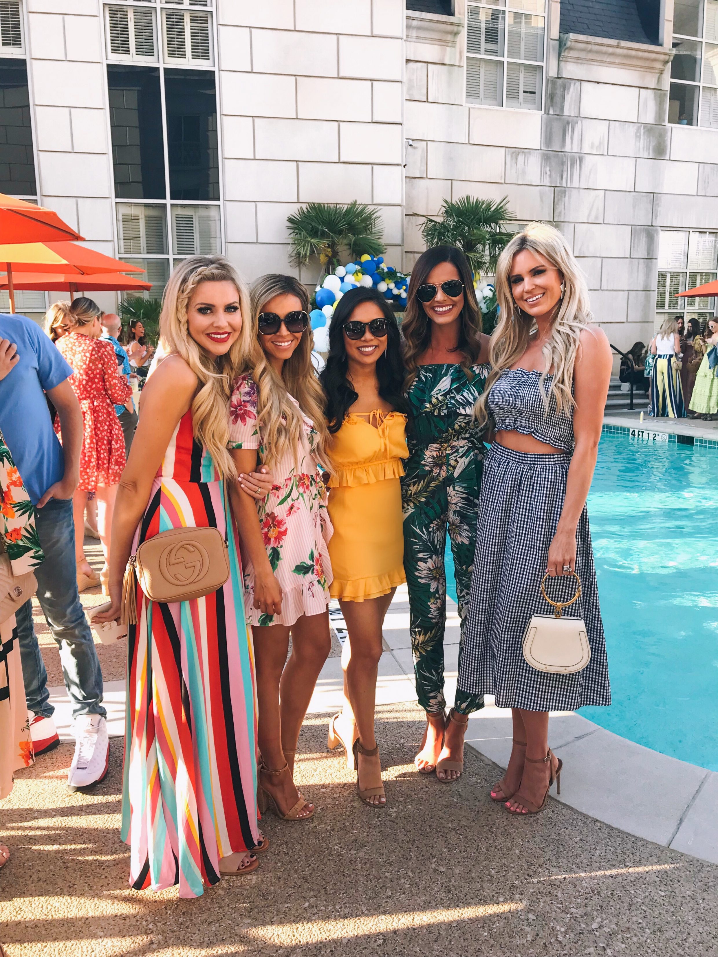 Supergoop! Pool Party at rsTheCon 2018 with Melissa, Destiny, Katy and Missy
