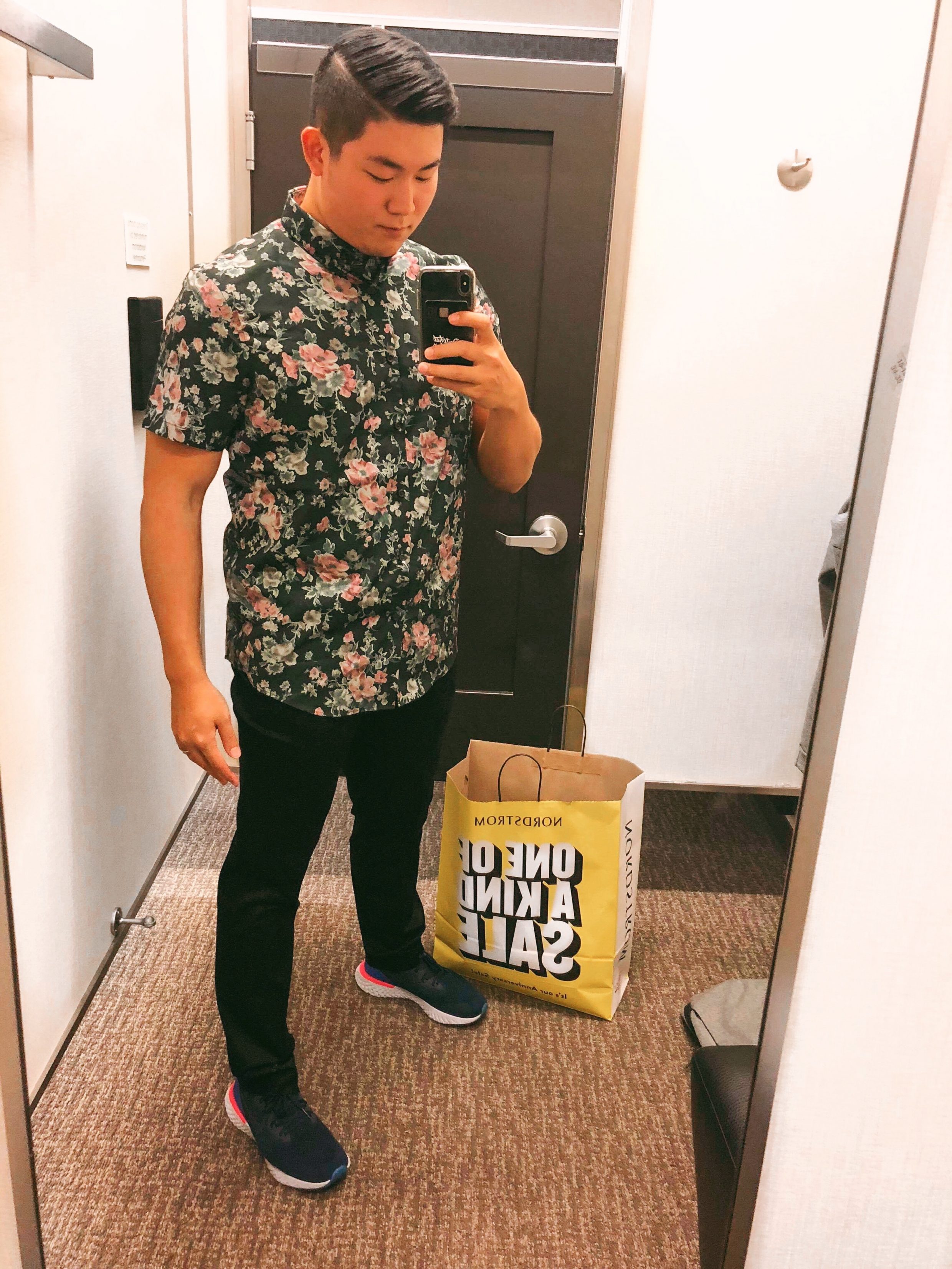 2018 Nordstrom Anniversary Sale Men's Top Picks Floral Shirt and Chinos