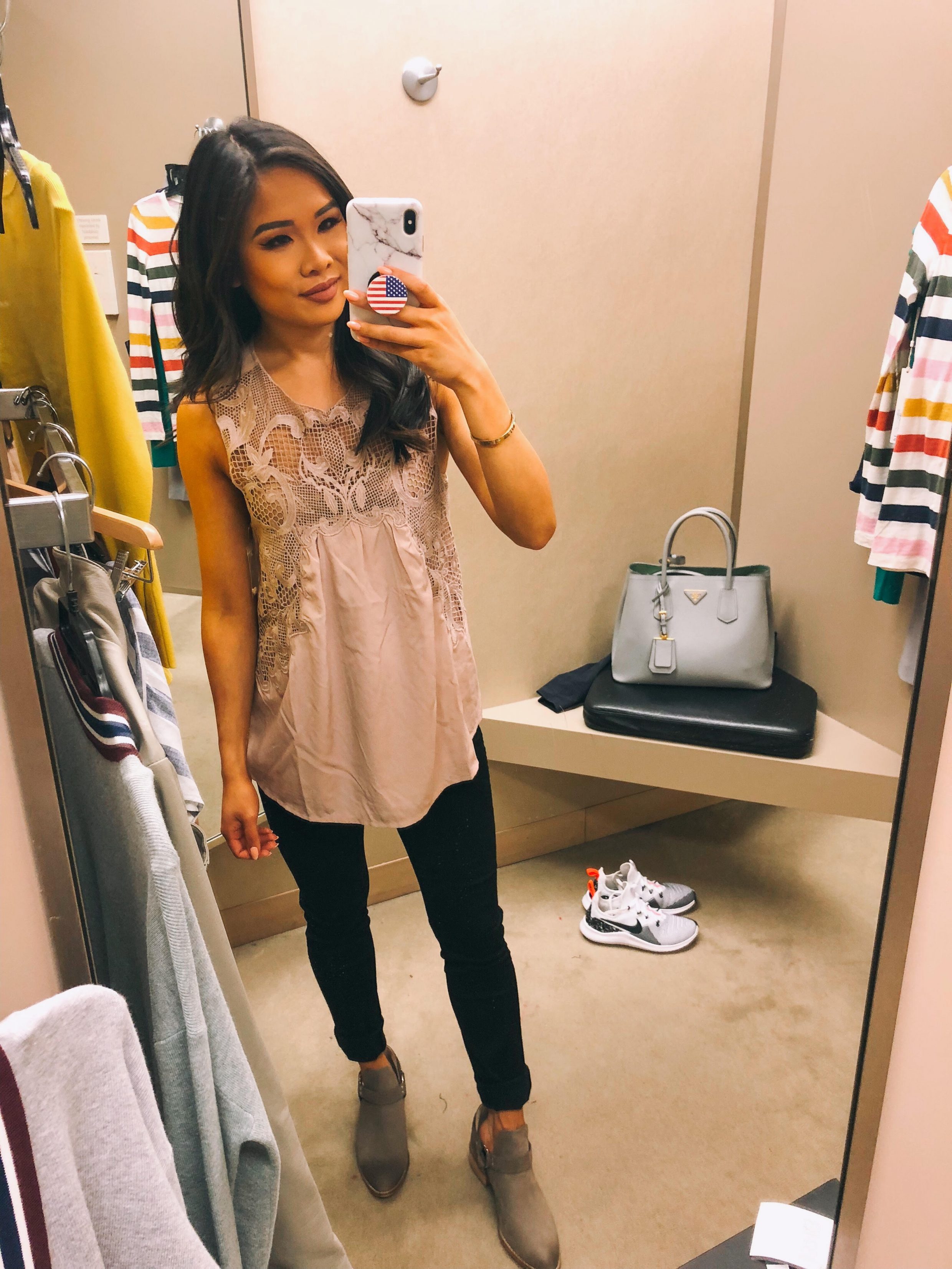 Nordstrom Anniversary Sale 2018 Top Picks with a lace yoke top