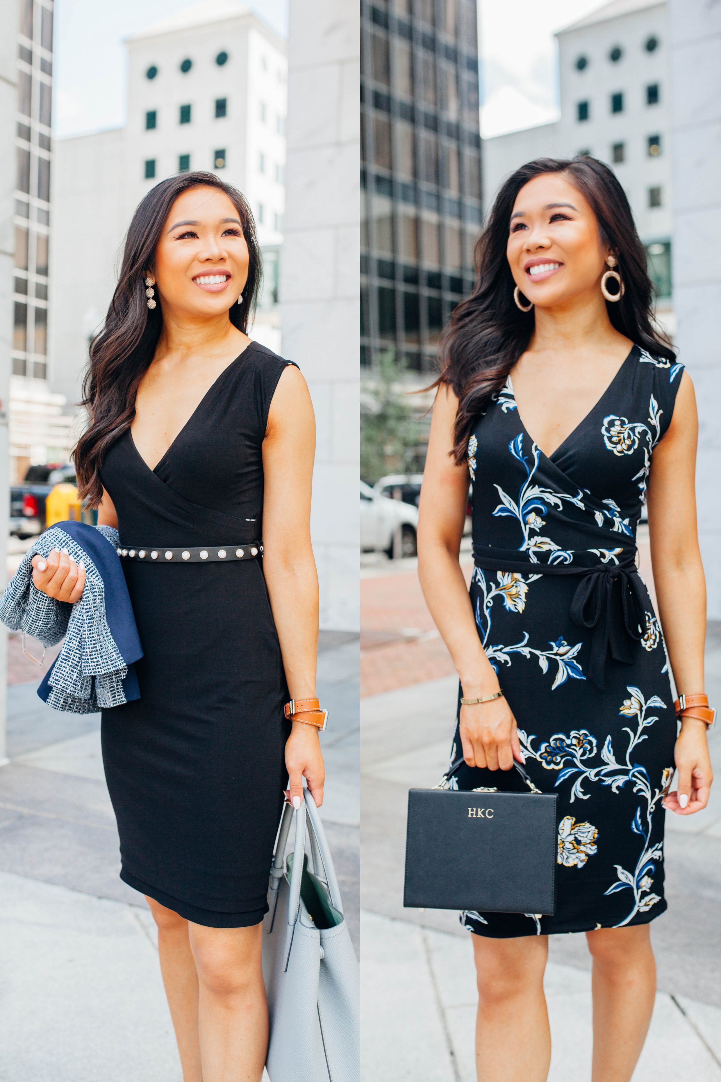 Hoang-Kim of Color & Chi wears a reversible dress