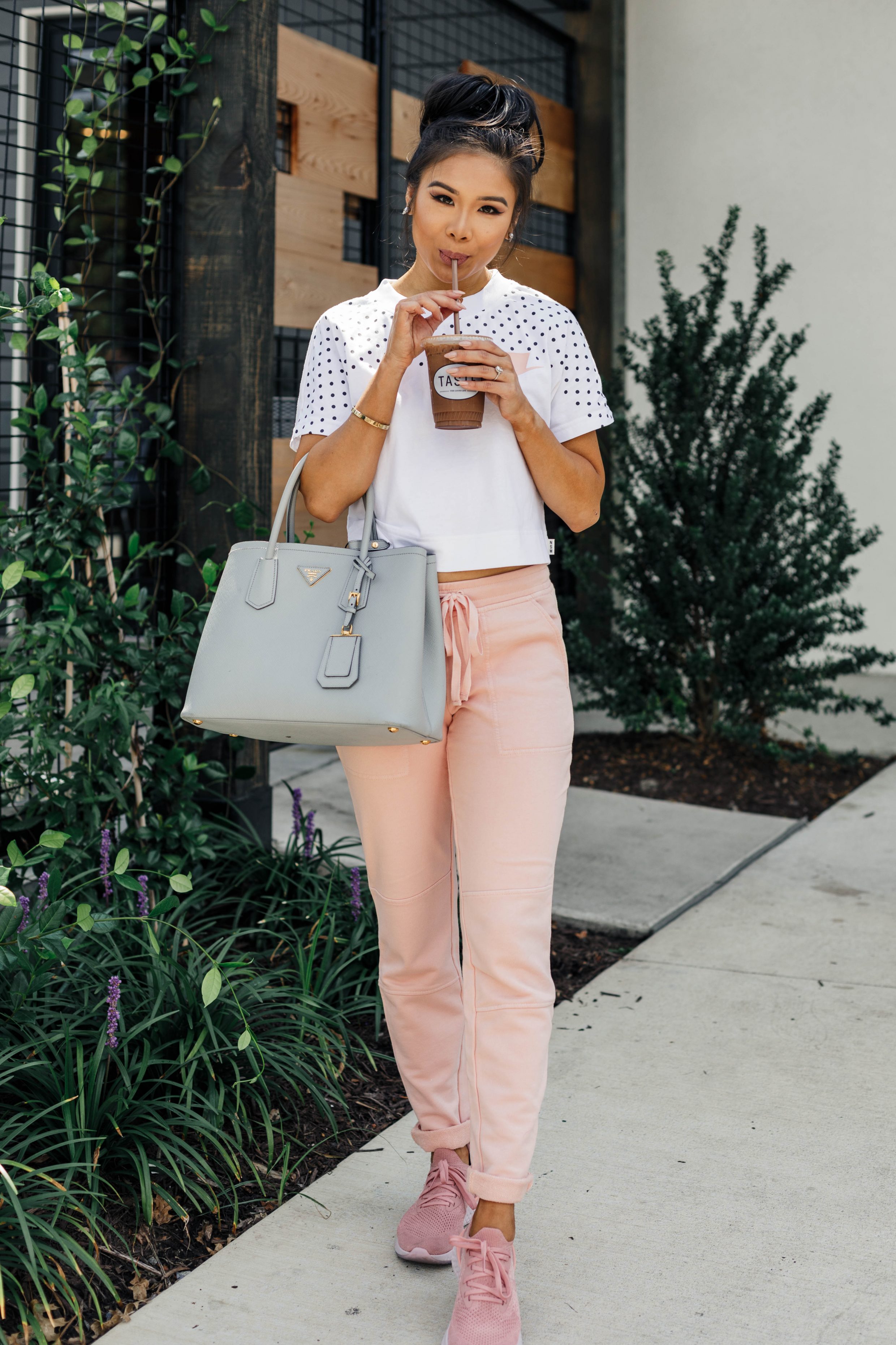 How to wear athleisure by blogger Hoang-Kim of Color & Chic