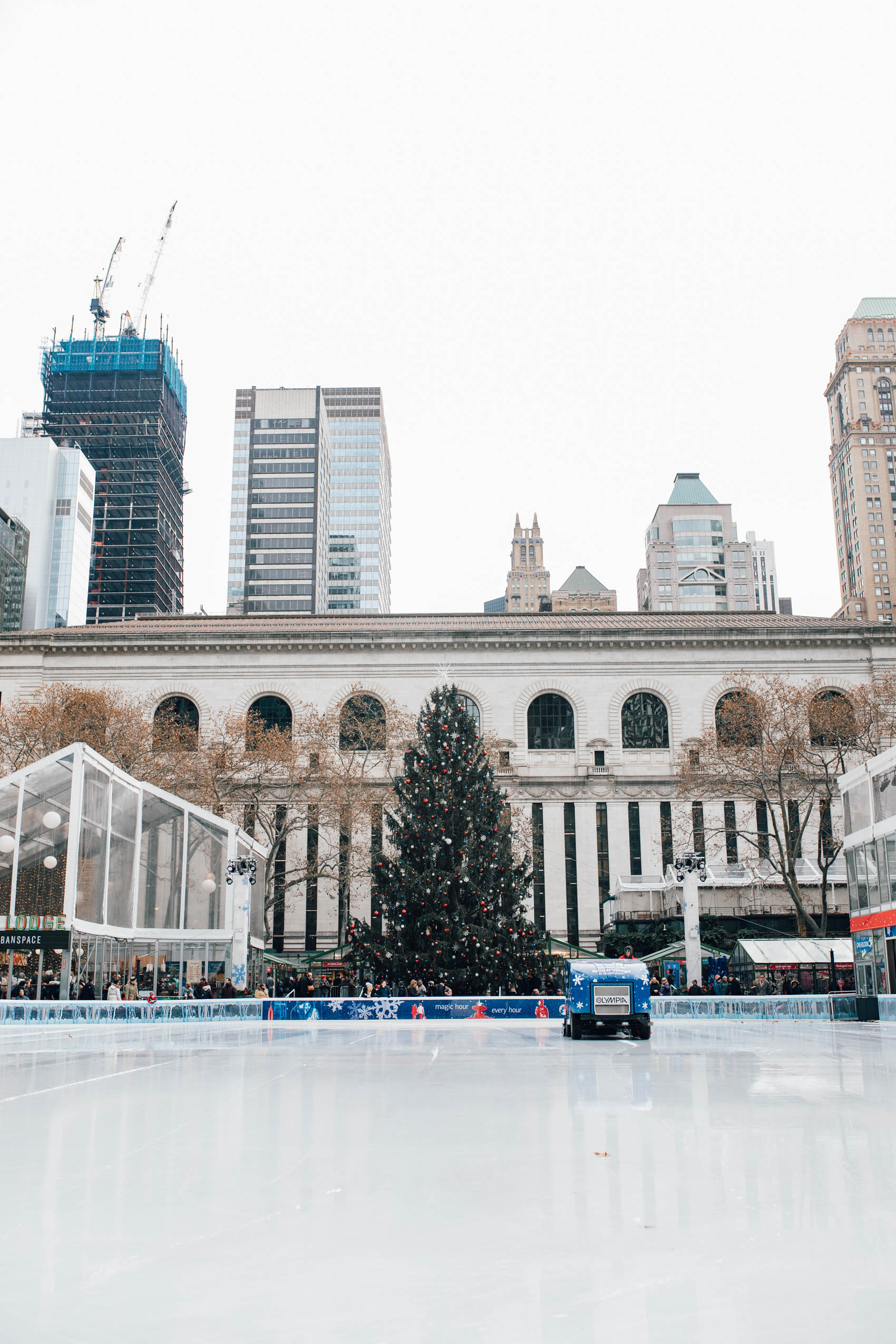 New York City Travel Guide: Ice Rink at Bryant Park