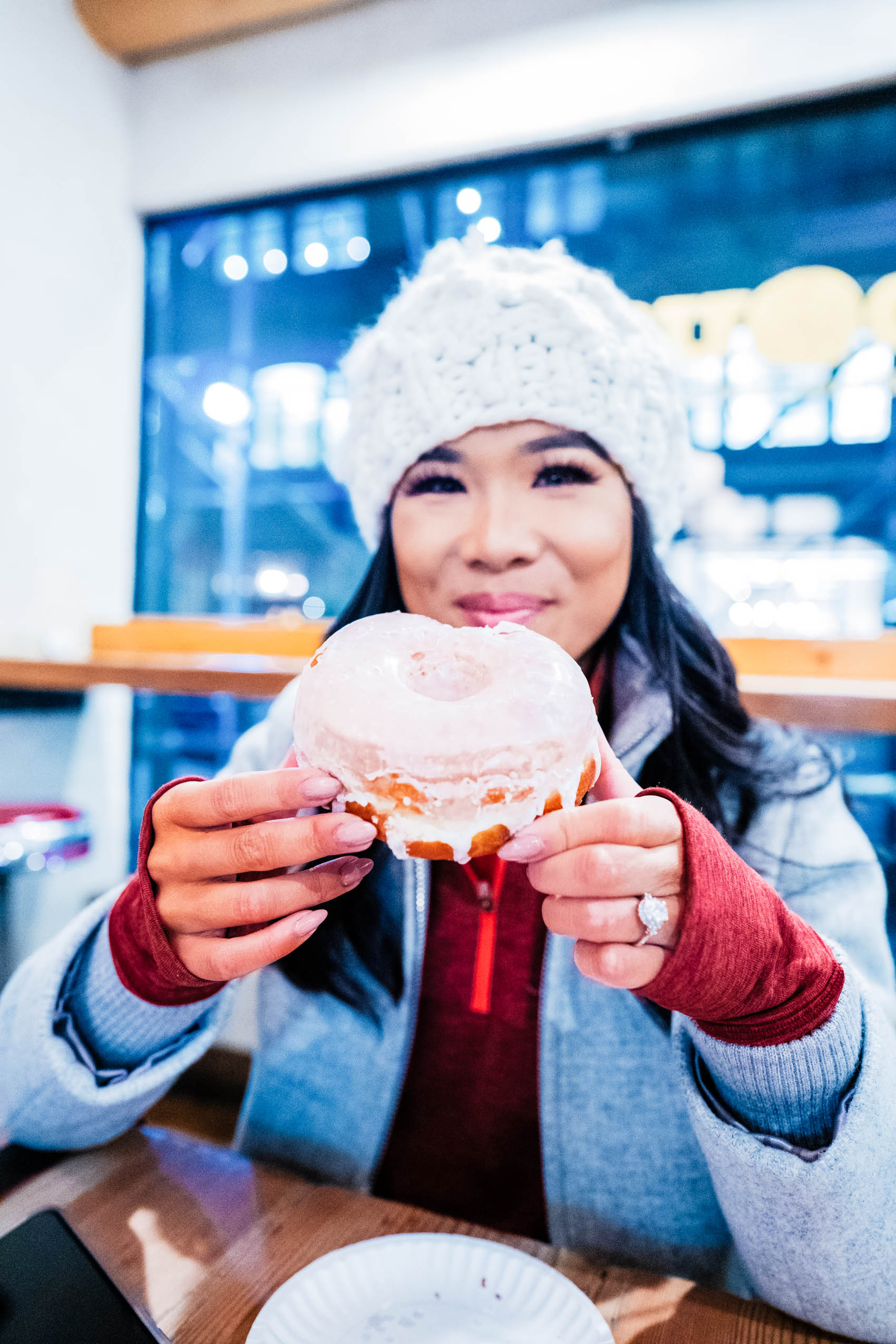New York City Travel Guide: Blogger Hoang-Kim at Dough Doughnuts