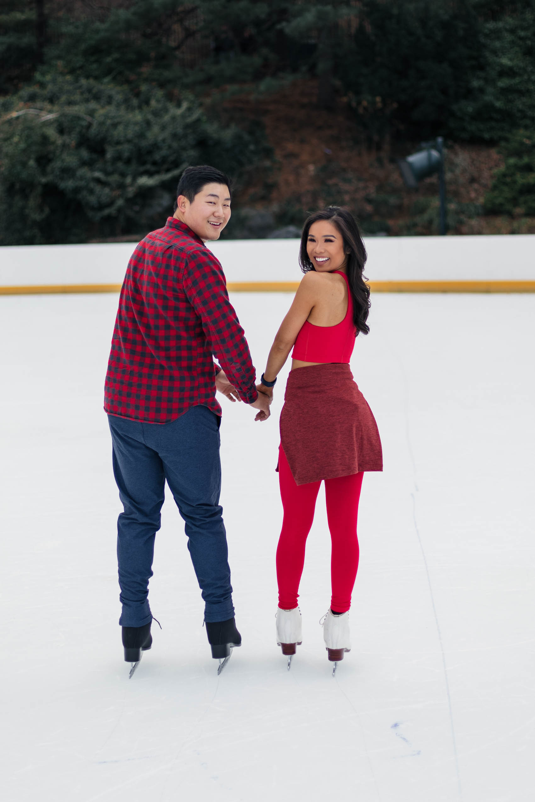 New York City Travel Guide: Blogger Hoang-Kim goes Ice Skating at Wollman Rink in Outdoor Voices