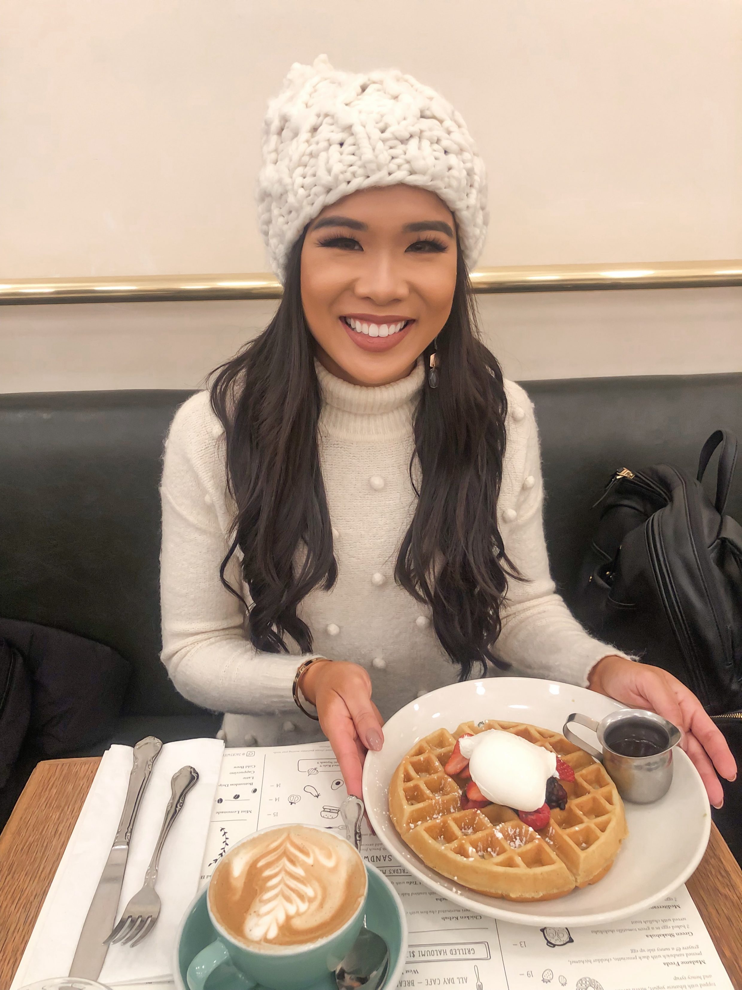 New York City Travel Guide: Rosewater Waffle at Jack's Wife Freda