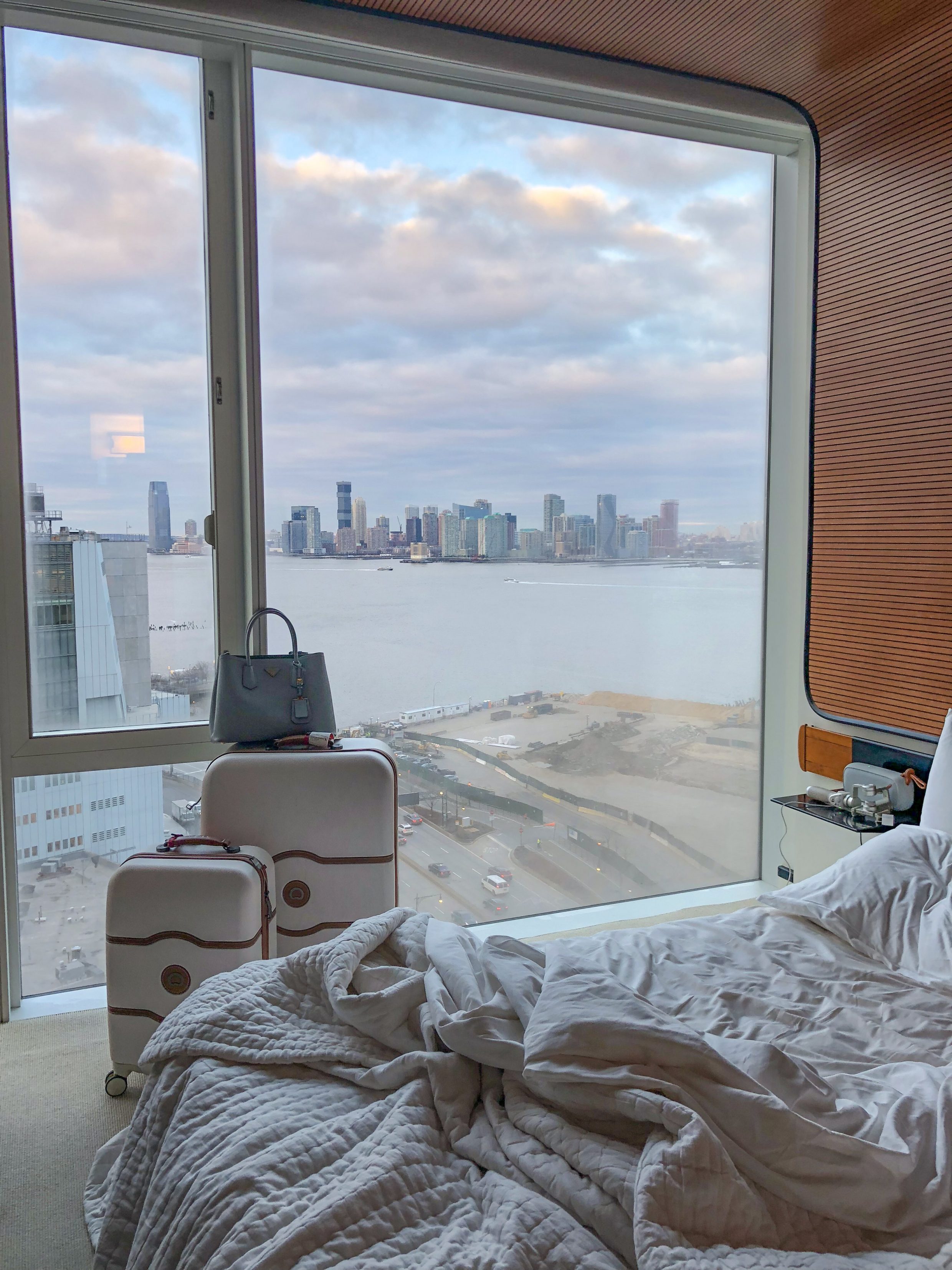 New York City Travel Guide: View of the Hudson River from the Standard Hotel