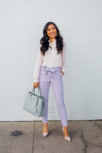 lavender palazzo pants