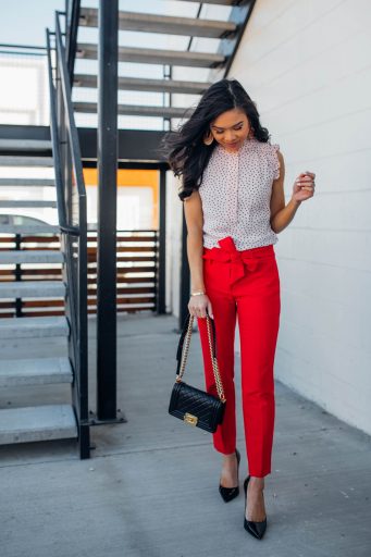The Tie-Waist Pants You Can Wear Anywhere - Color & Chic
