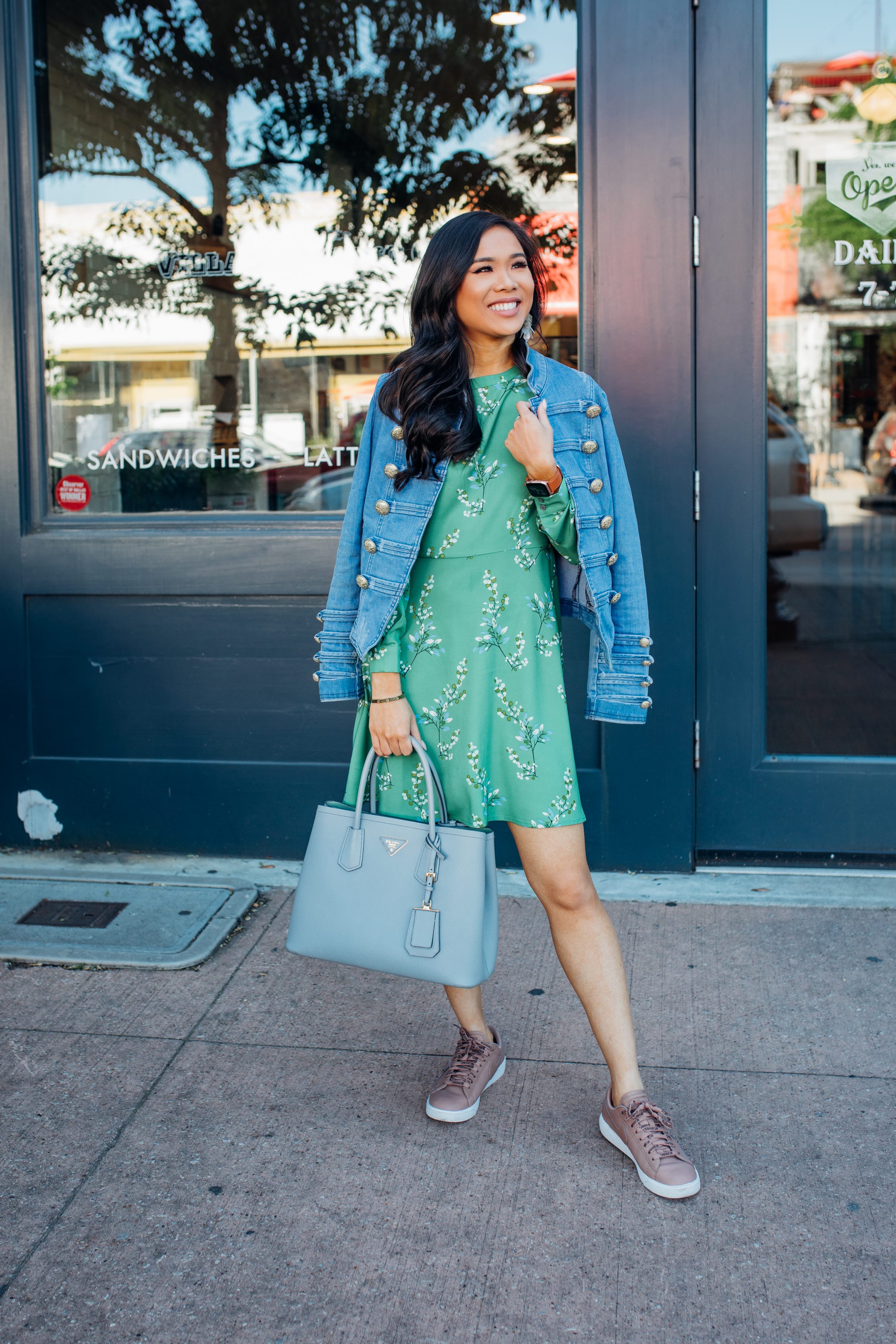 Blogger Hoang-Kim shares how to wear one dress two ways for work and the weekend