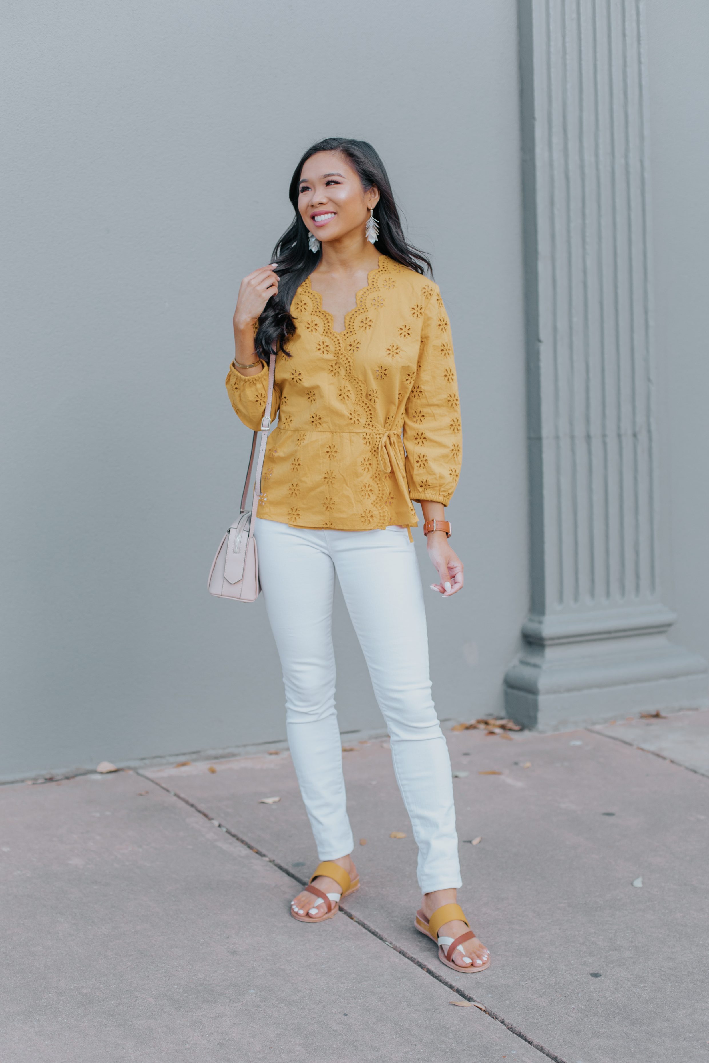 Blogger Hoang-Kim shares four ways to wear yellow this spring