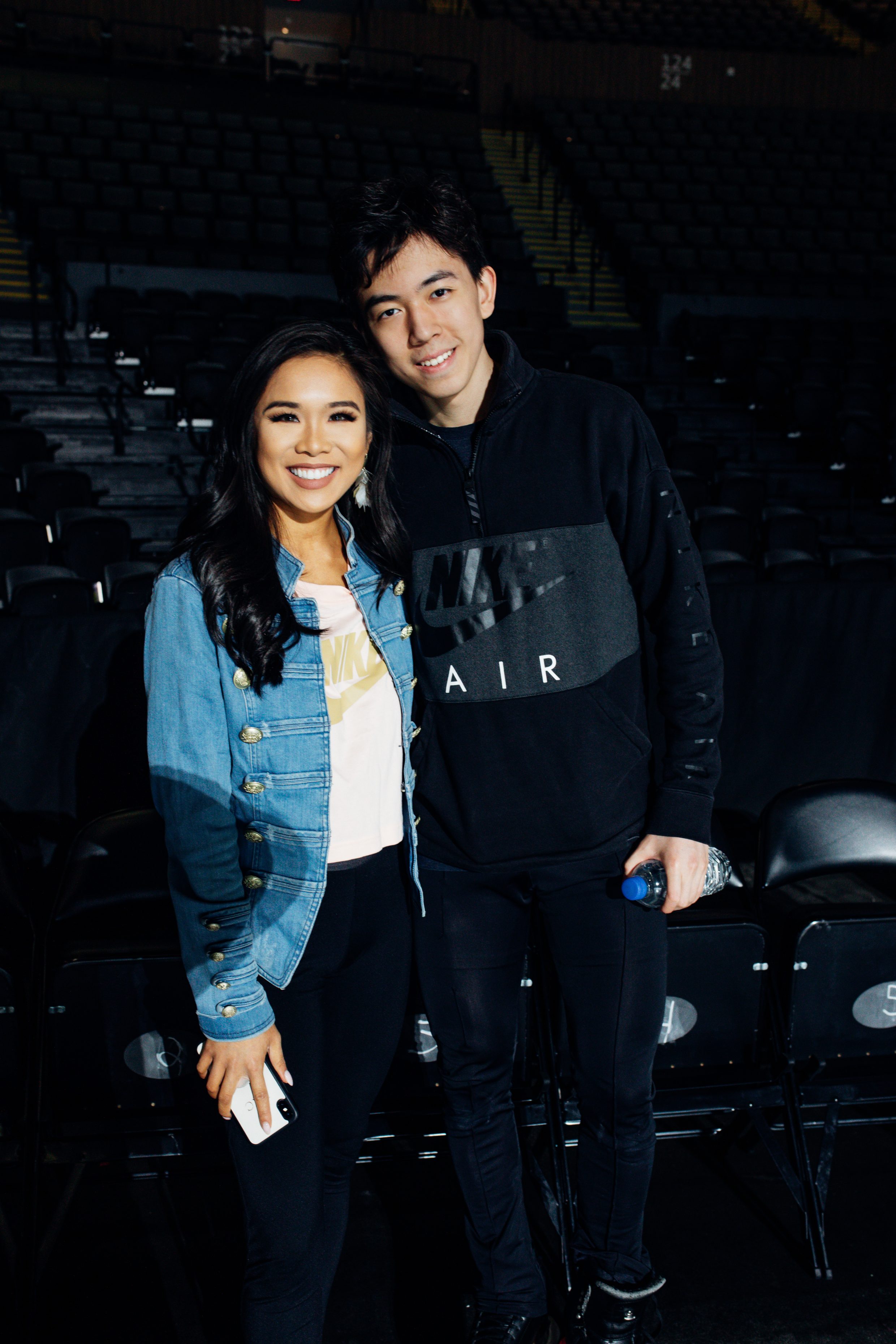 Hoang-Kim Cung and Vincent Zhou at Stars on Ice in Long Island