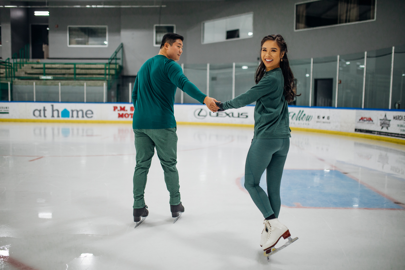 Ice skating outfit by Outdoor Voices