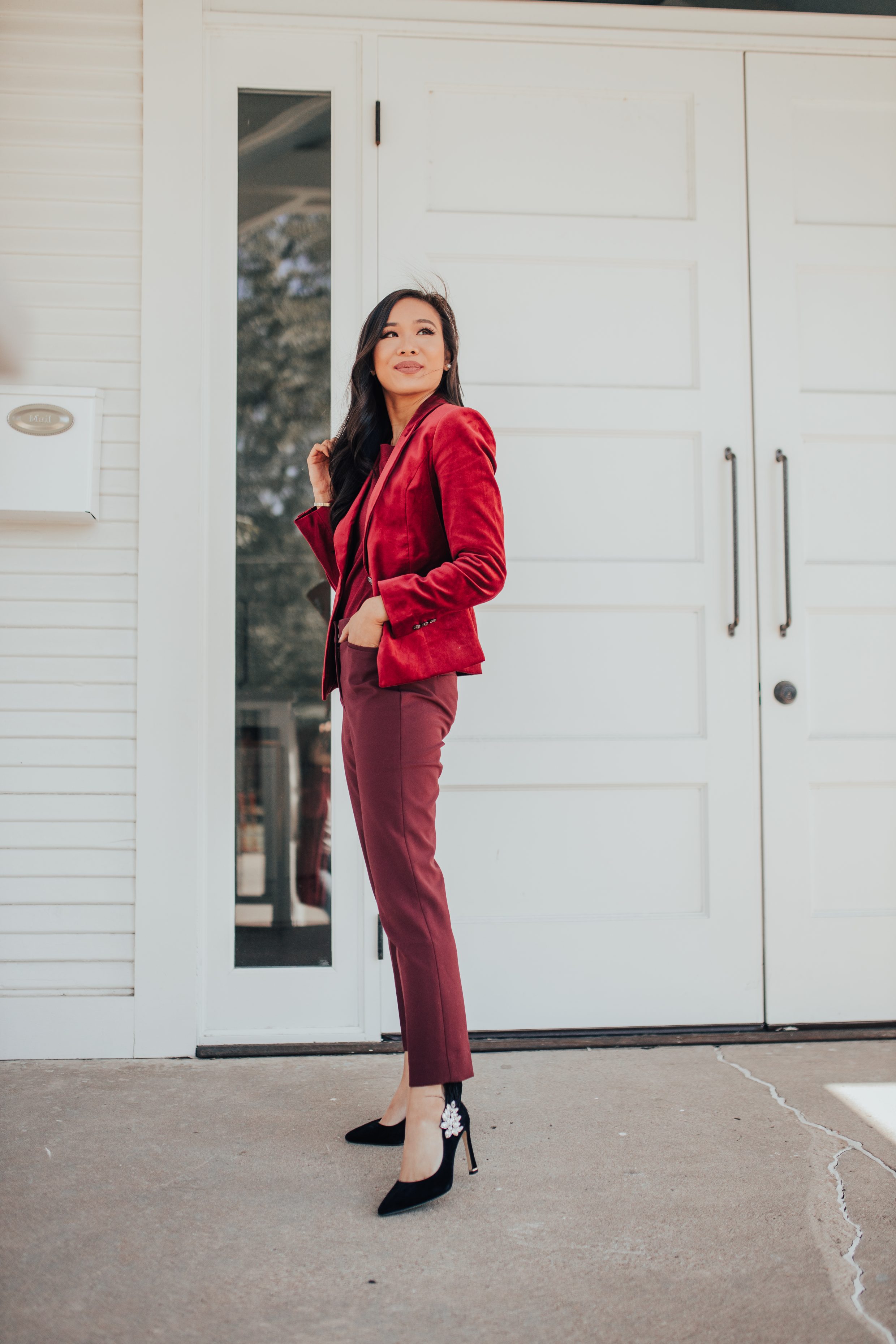 Holiday Outfit Inspiration: Red Pants 