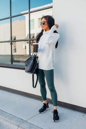 Four Easy Ways to Style a Simple Turtleneck Sweater - Color & Chic