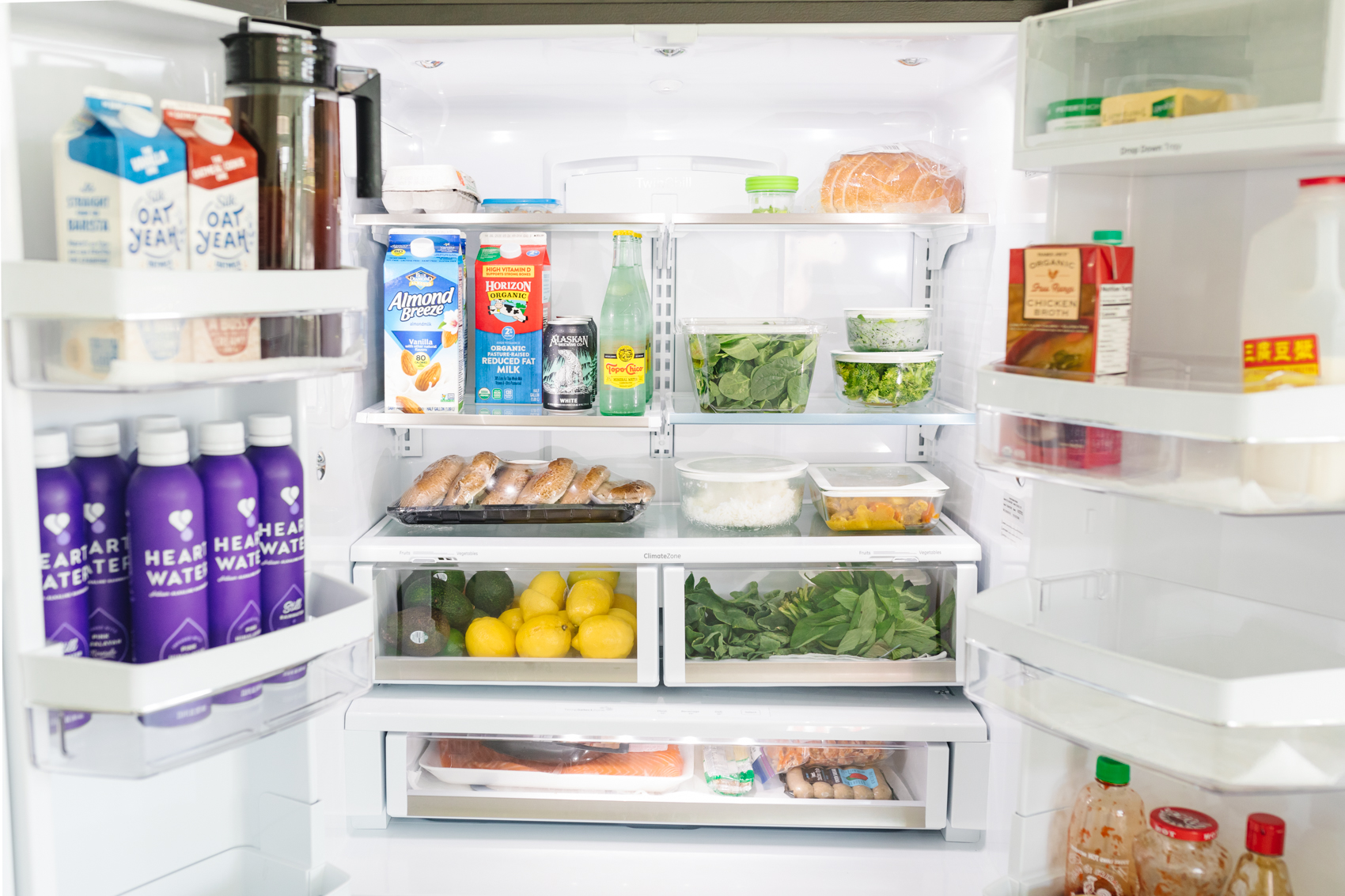 Cafe Appliances refrigerator interior storage capacity
