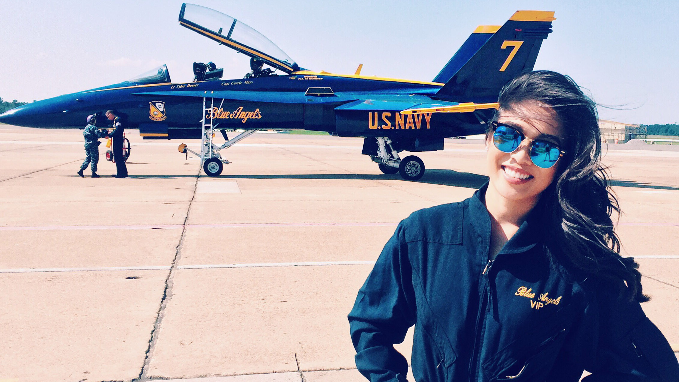 Flying with the U.S. Navy Blue Angels