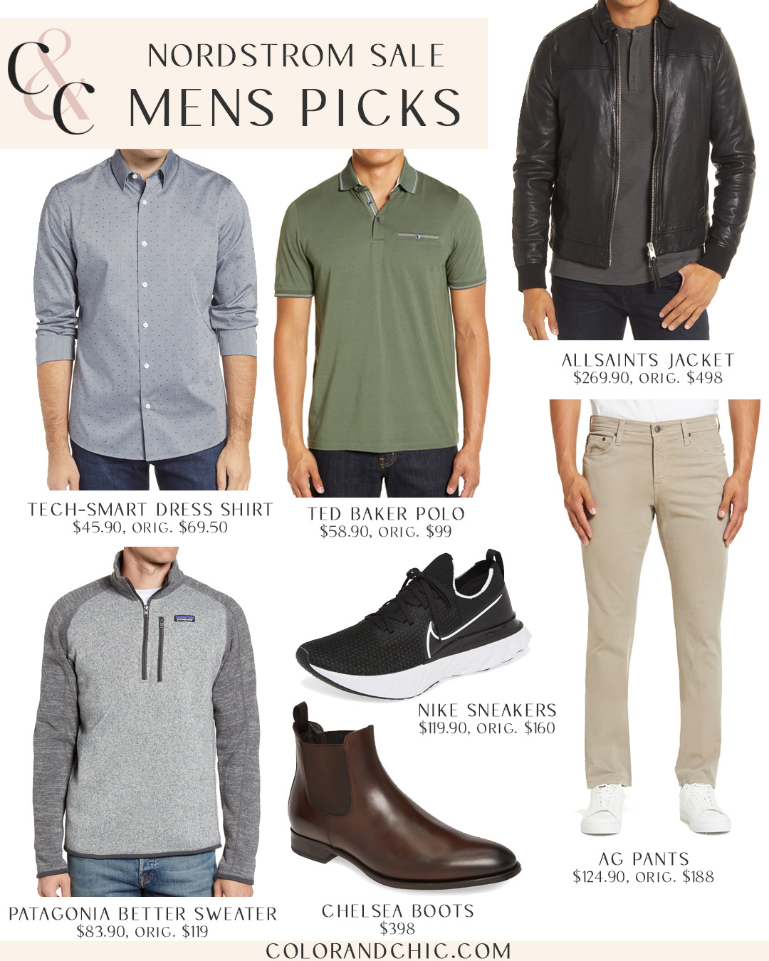 Fall & Winter’s Best Fashion Investments Men Will Love - Color & Chic