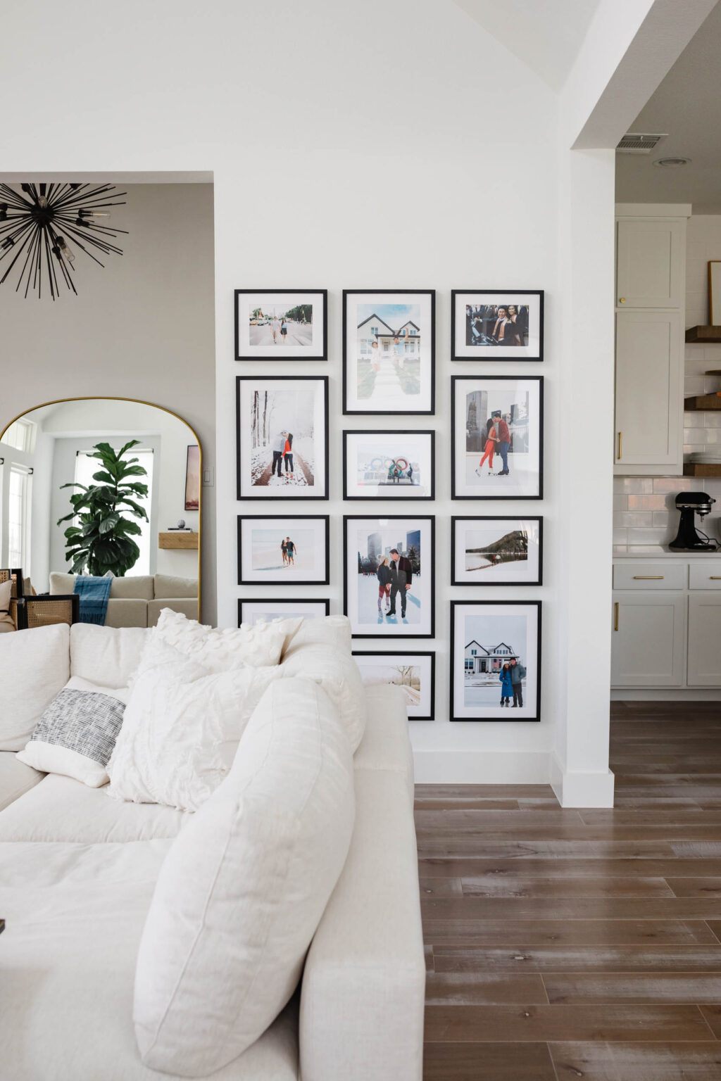 How We Created Our Custom Framebridge Gallery Wall Color Chic