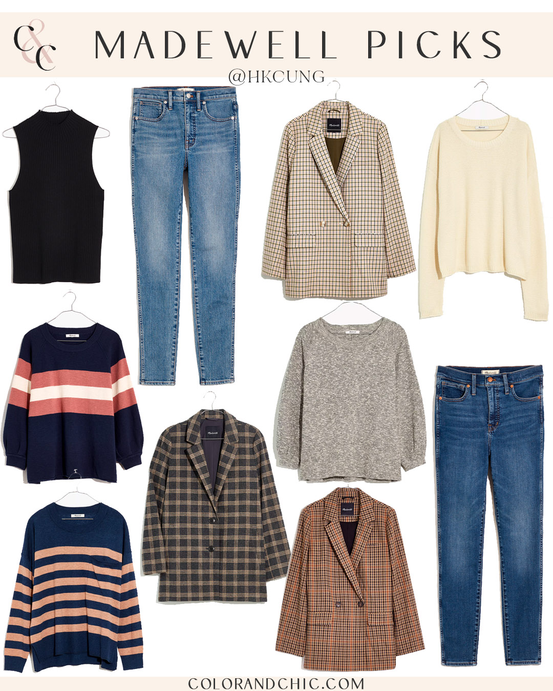 New Fall Fashion Must-Haves You'll Love From Madewell - Color & Chic