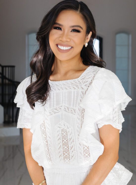 Blogger Hoang-Kim Cung in Dallas, TX shares her best beauty tips